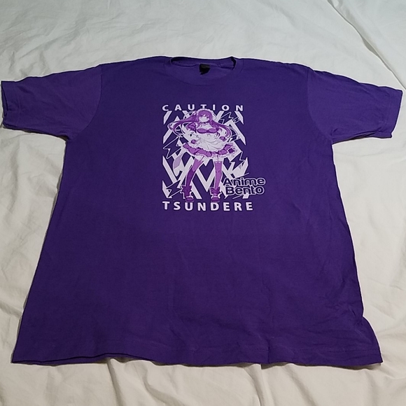 Anime Bento Purple Tshirt - Picture 1 of 2